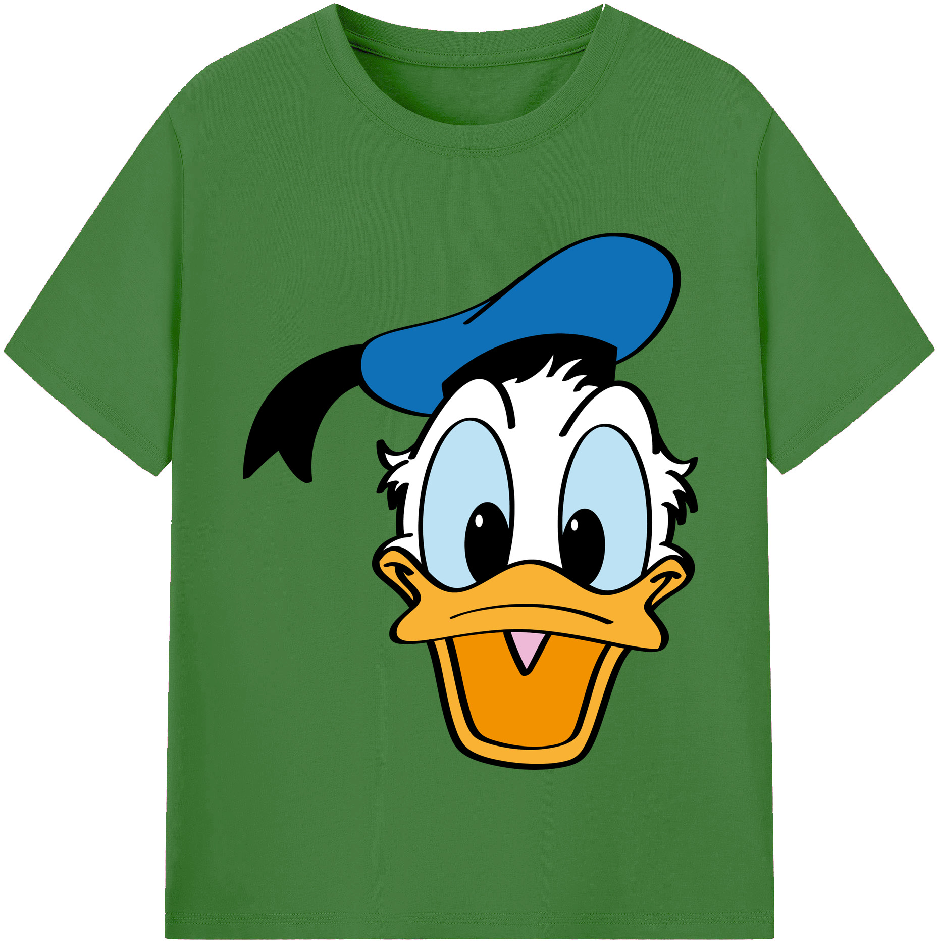（画像用） ミッキーマウス Mickey Mouse レディースカジュアルプリントTシャツ（綿100％）